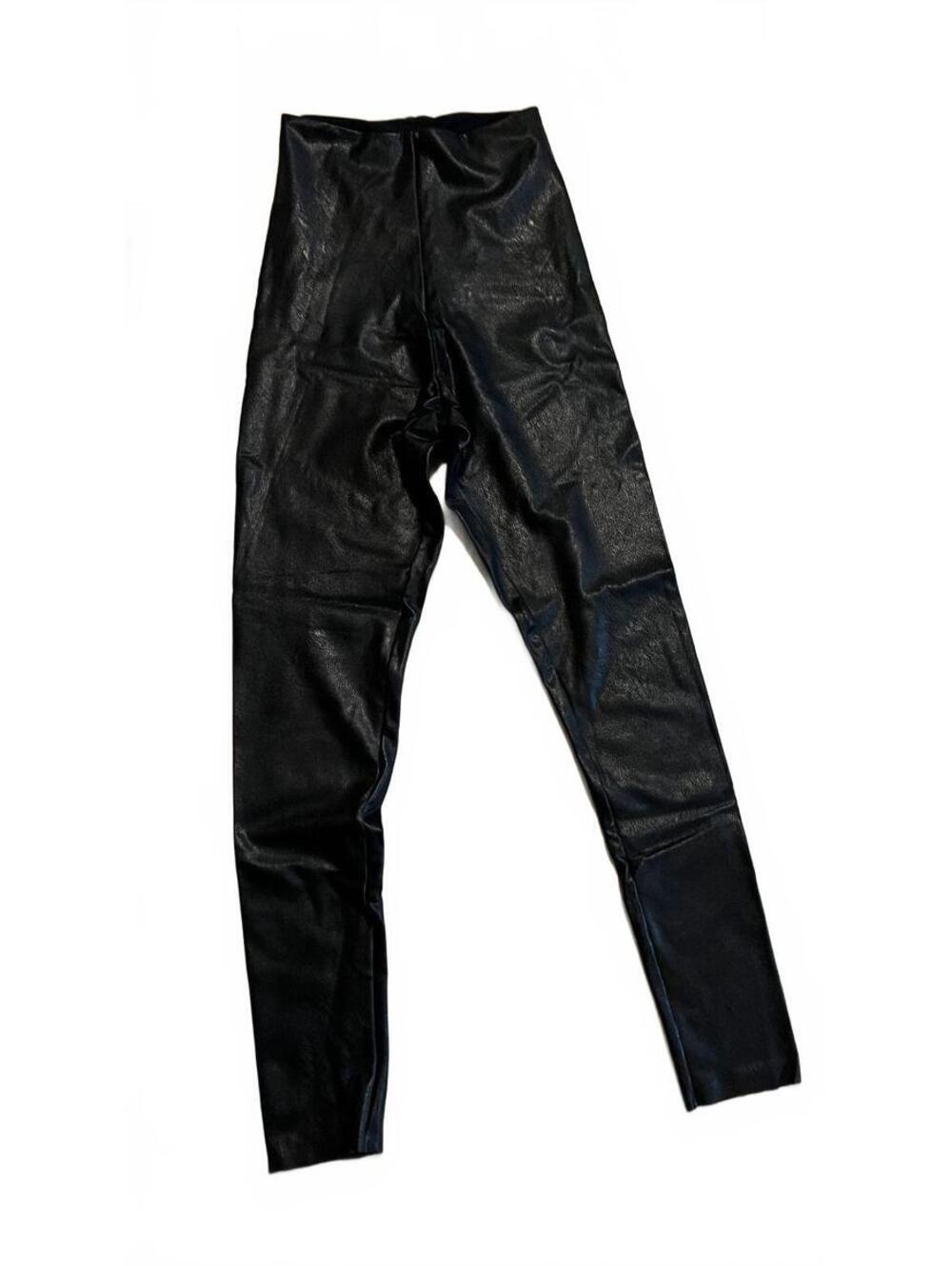 Commando Faux Leather Leggings XS Black Stretchy Pants